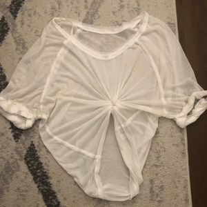 Free people shear top